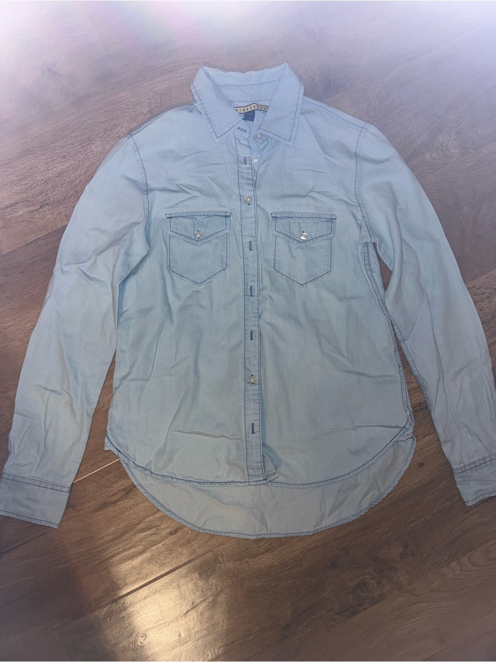 Women’s Light Blue Denim Shirt